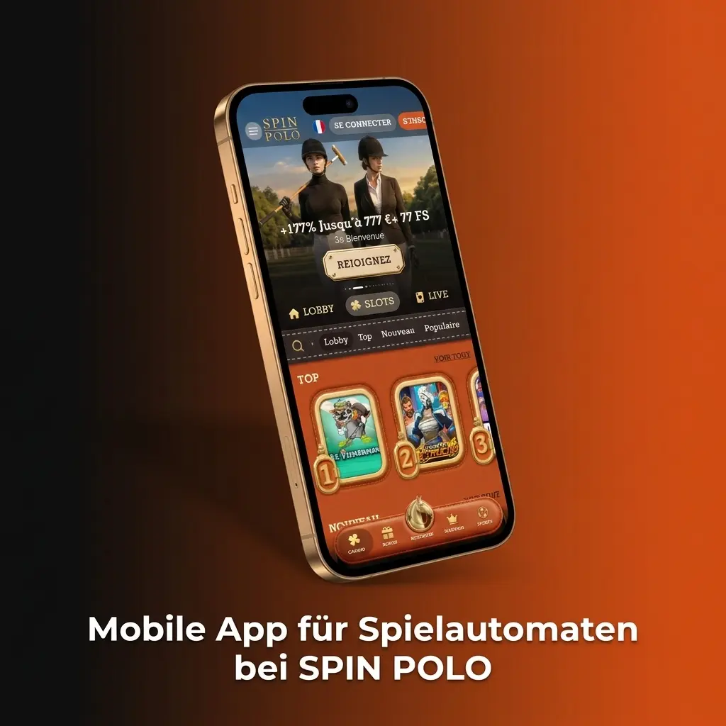 SPIN POLO Mobile App – Spielautomaten auf dem Smartphone mit einfacher Navigation und vollem Bonus-Zugriff