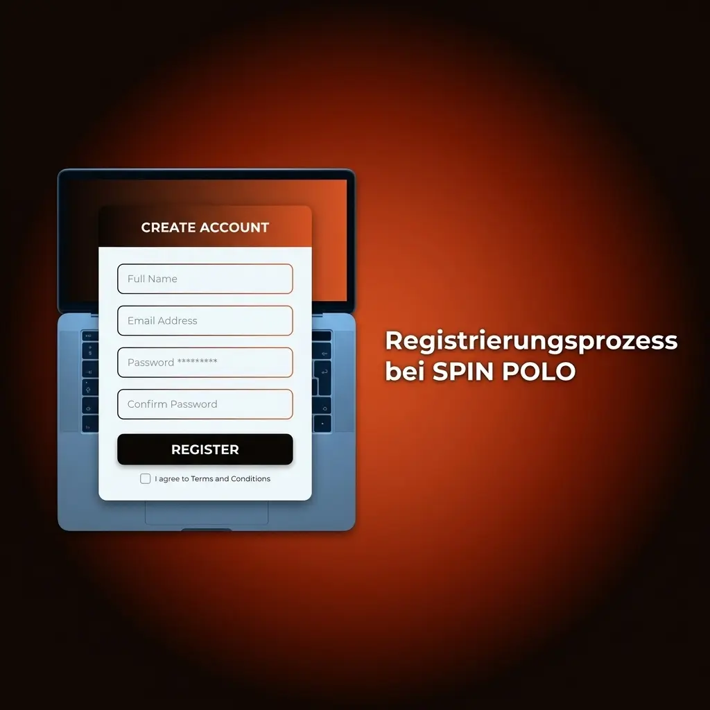 Schritt-für-Schritt Registrierungsprozess bei SPIN POLO Casino mit Bonus und Spielzugang