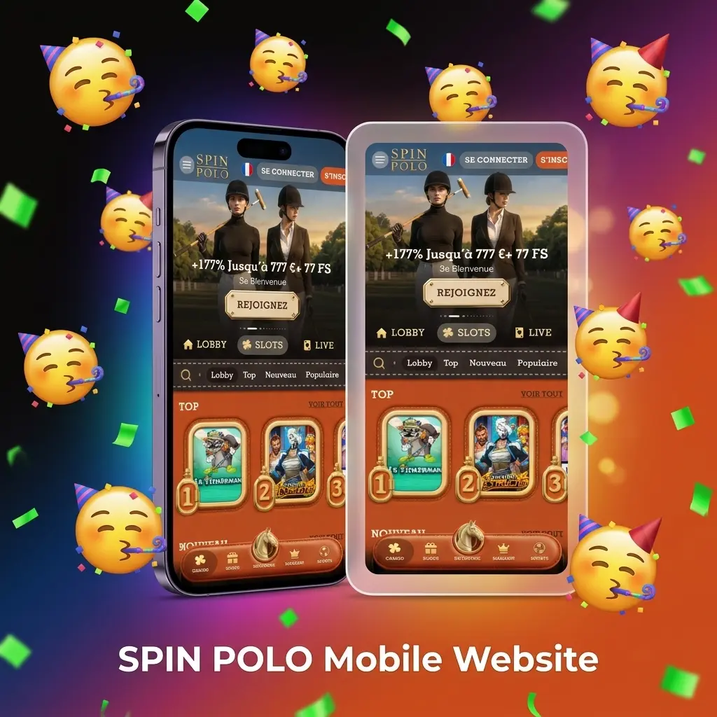 SPIN POLO mobile Website auf Smartphone und Tablet – Sportwetten, Casino & Boni ohne App-Download