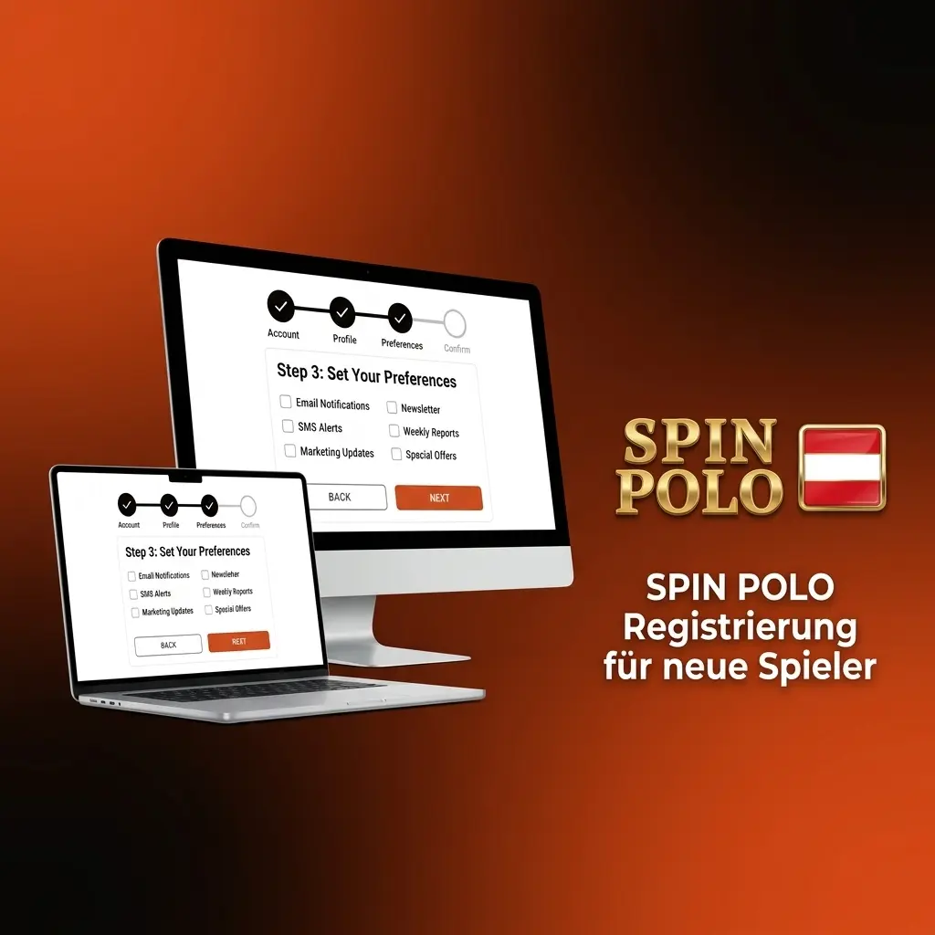 SPIN POLO Registrierung für neue Spieler – Anmeldeformular, Kontodaten und Willkommensbonus in Österreich